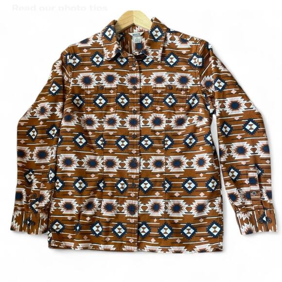 •DULUTH TRADING CO• Men’s Long-sleeved Button Up 100% Cotton in M - Picture 1 of 5